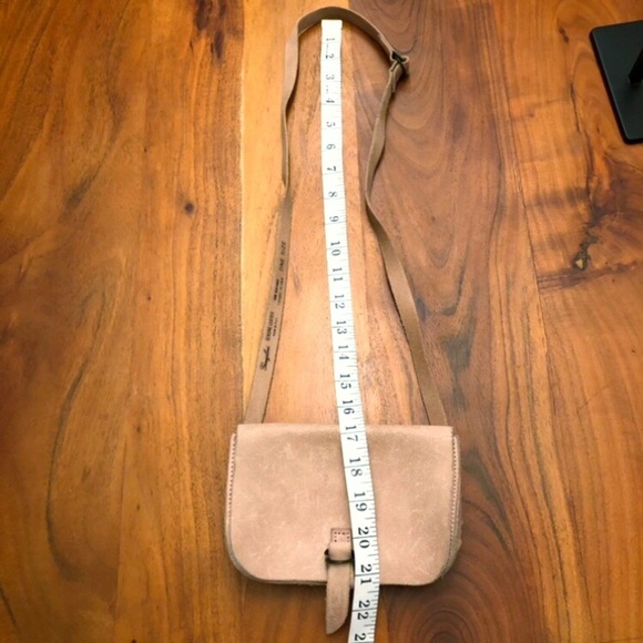 Garuglieri Italian Genuine Leather Pastel Pink Belt Bag Crossbody Bag. - Picture 11 of 14